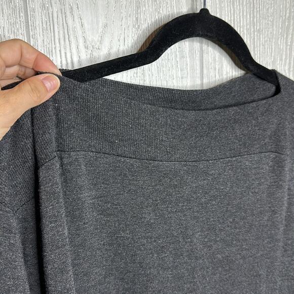 Lou & Grey charcoal high neck soft top size XS - Picture 2 of 5